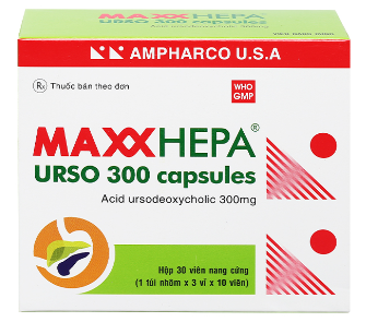 Maxxhepa Urso 300mg Ampharco (H/30v)