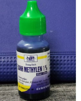 Xanh methylen 1% Nam Phát (Cọc/10c/17ml)