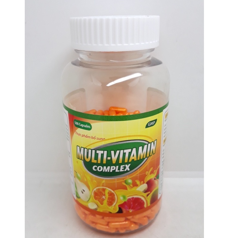Multi vitamin complex viên nang Nam Việt (Lọ/500v)