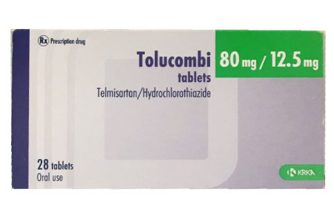 Tolucombi 80mg/12.5mg KRKA Slovenia (H/28v) 