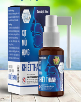 Xịt mũi họng khiết thanh Á Âu (H/1lọ/30ml) date 03/2025