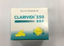 [T08636] Clarividi 250 Clarithromycin 250mg Vidipha (H/100v) hộp to