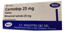 [T08637] Carmotop Metoprolol 25mg Romania (H/30v)