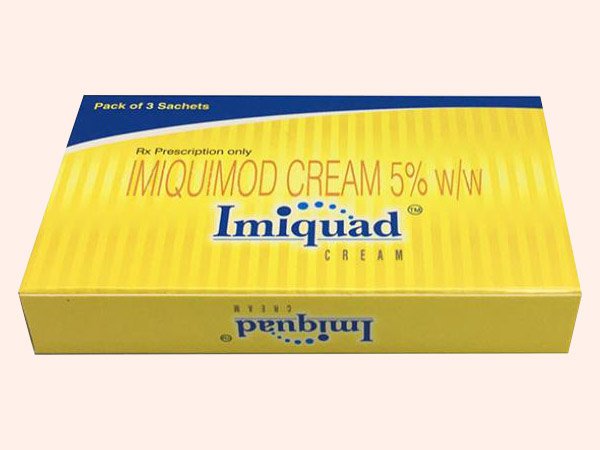 Imiquad imiquimod Cream 5% Glenmark (H/3gói/0.25g) date 02/2025