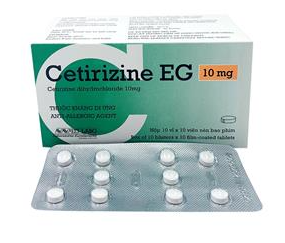 Cetirizine EG 10mg Stada (H/100v) date 01/2025