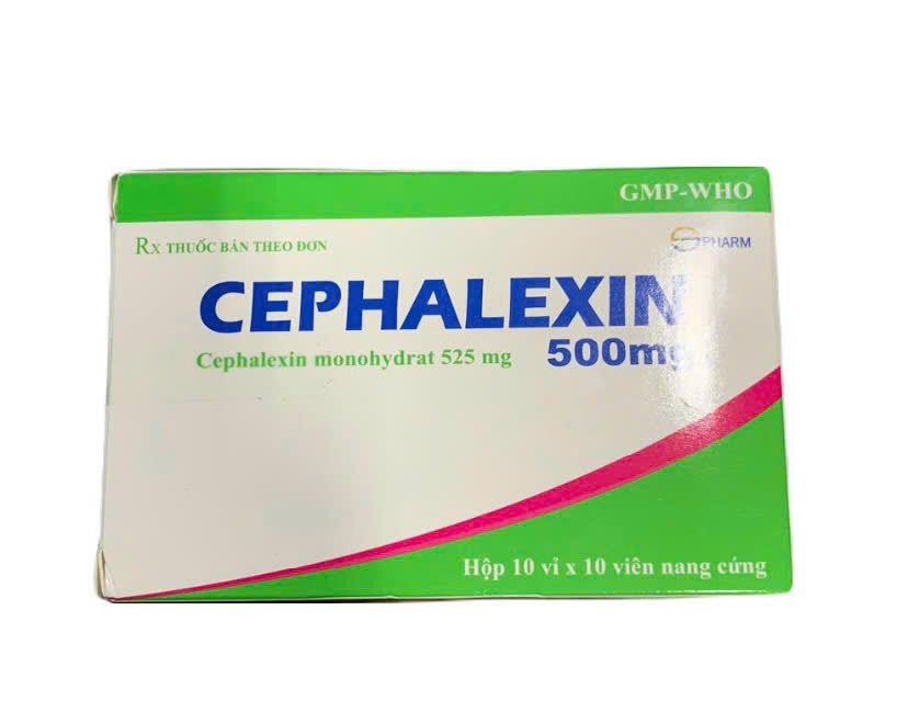 Cephalexin 500mg S.Pharm (H/100v)