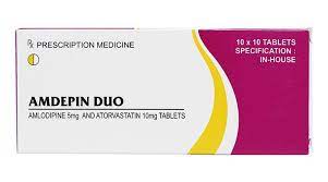 Amdepin Duo 5/10mg Ấn Độ (H/100v)