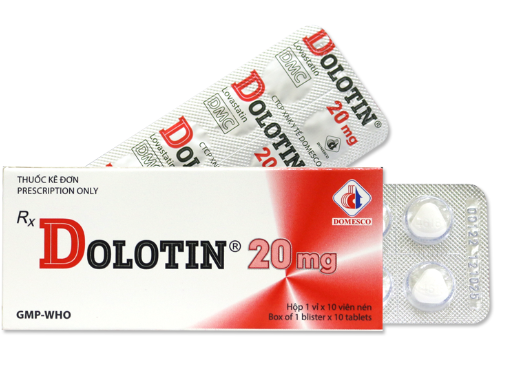 Dolotin Lovastatin 20mg Domesco (H/10v)