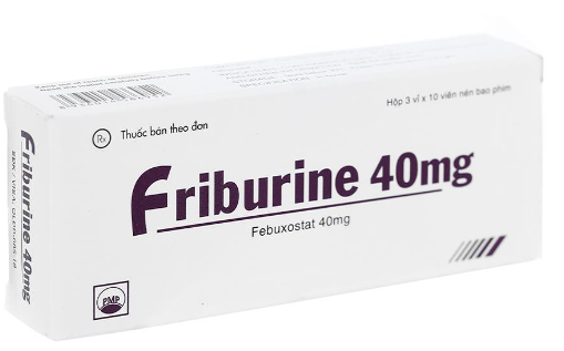 Friburine febuxostat 40mg Pymepharco (H/30v)