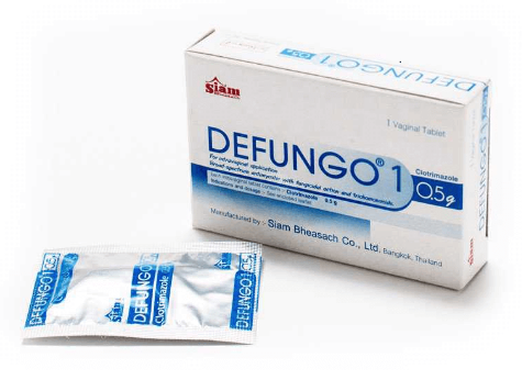 Defungo 1 viên đặt 0.5g Thái Lan (H/1v) Date 09/2025