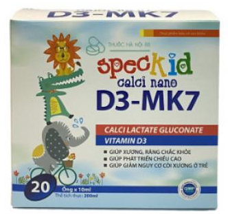 Speckid calci nano D3 - MK7 Biopro (H/20o/10ml)