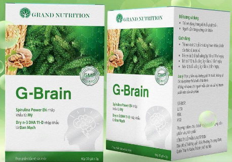 G-Brain cốm trí não (H/30g/3g)