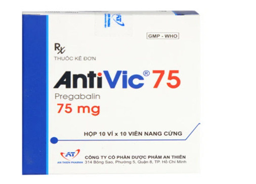 Antivic 75 Pregabalin 75mg An Thiên (H/100v) Date 11/2027