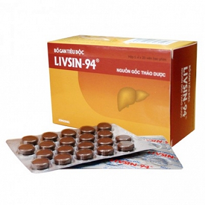 Bổ Gan Tiêu Độc Livsin 94 Hà tây (H/40v) date 09/2023