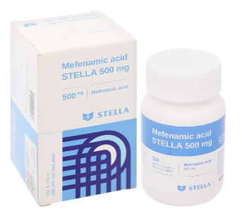 Mefenamic acid 500mg Stella (Lọ/100v)