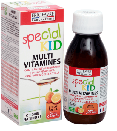 Special kid multi vitamines Eric Favre Pháp (Lọ/125ml)