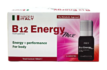 B12 Energy Max Ý (H/10c/10ml) date 05/2025