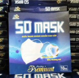 Khẩu trang 5D mask Premium (H/10c)