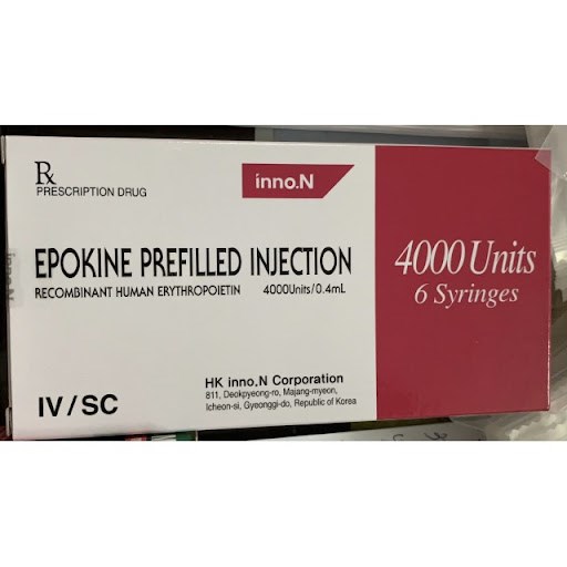 Epokine prefilled injection 4000units Korea (H/6bơm tiêm)