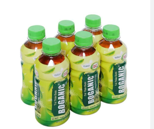 Trà Thảo Dược Boganic Traphaco ( Lốc/6chai) Date 06/2026