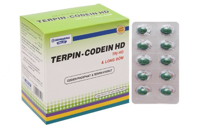 Terpin Codein HD Viên Nang Hải Dương (H/100v)
