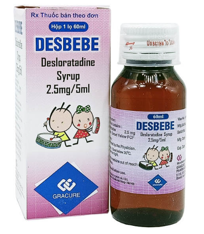 Desbebe siro 2.5mg/5ml Gracure (Lọ/60ml)