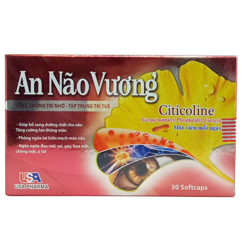 An Não Vương Viên Nang USA Pharma (H/30v)