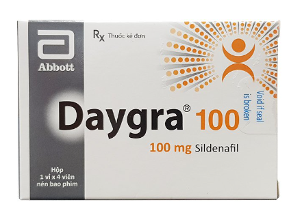 Daygra sildenafil 100mg Abbott (H/4v)