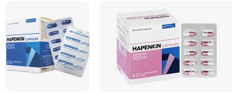 Hapenxin Cephalexin 500mg DHG (H/100 Viên)