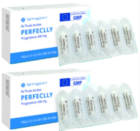 Perfeclly Progesteron 400mg Farmaprim (H/12v)