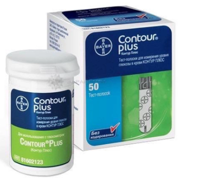 Contour plus que thử đường huyết (H/50que) 