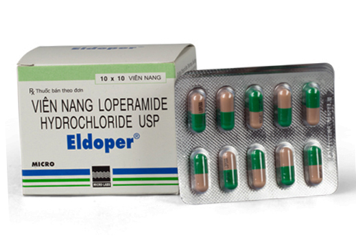 Eldoper Loperamide 2mg Ấn Độ (H/100V)