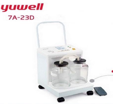 Máy hút dịch 2 bình Yuwell 7A - 23D (Máy)