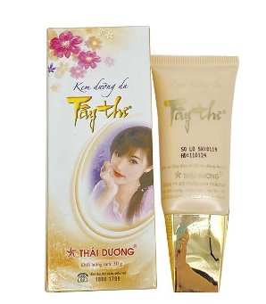 Kem dưỡng da Tây Thi Thái Dương (Tuýp/20g) vàng 