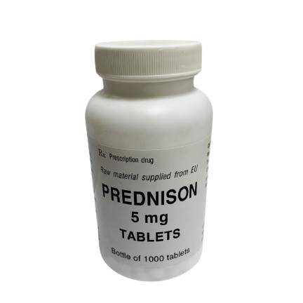 Prednison 5mg NIC (Lọ/1000v) TRẮNG