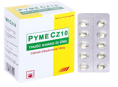 Pyme CZ10 thuốc kháng dị ứng PMP (H/100v) 