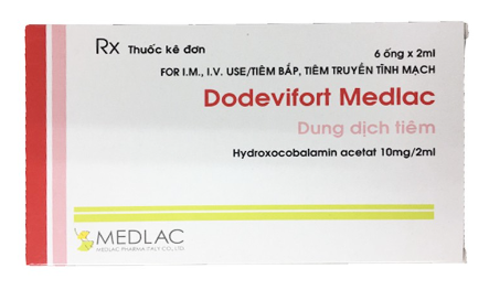 Dodevifort tiêm Medlac (H/6o/2ml)