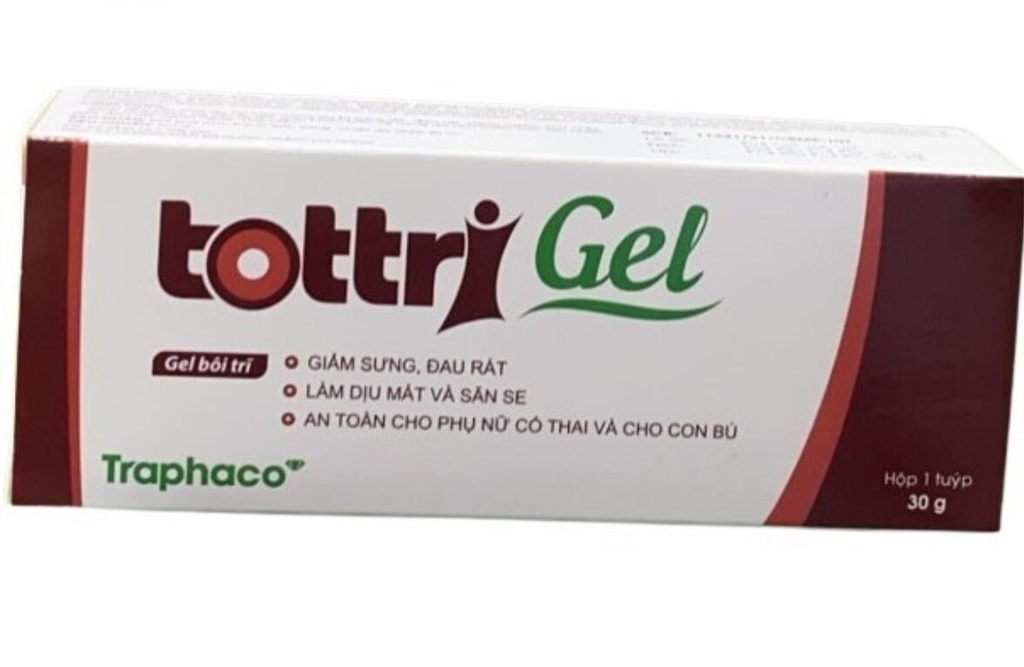 Tottri gel Traphaco (Tuýp/30g)