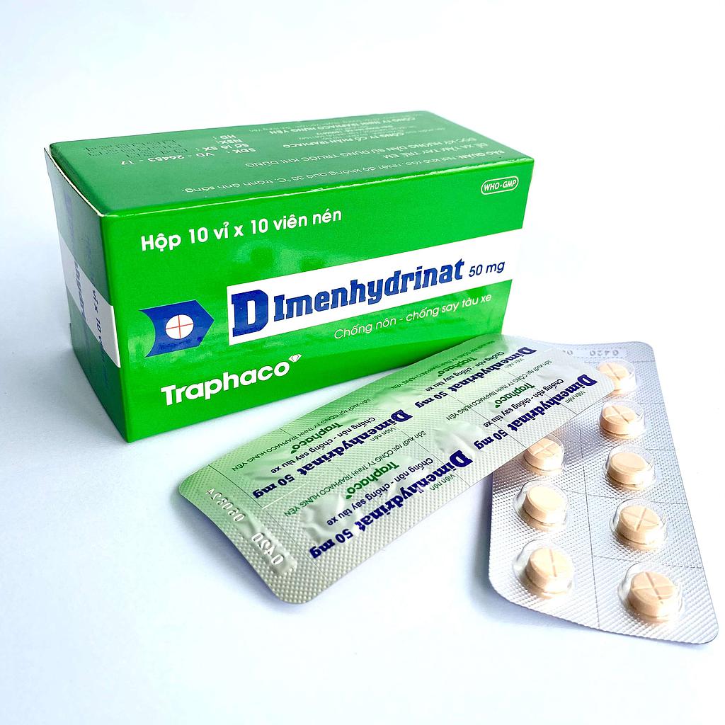 Dimenhydrinat 50mg Traphaco (h/100v)
