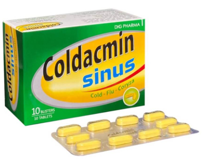 Coldacmin sinus DHG Hậu Giang (H/100v)
