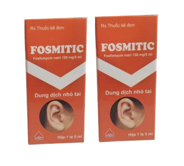 Fosmitic nhỏ tai (Lọ/5ml)