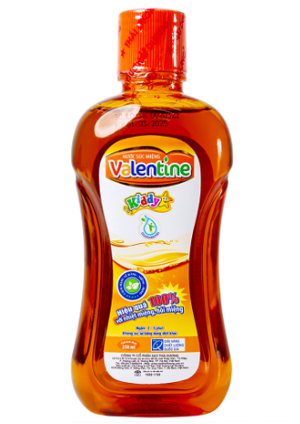 Valentine Kiddy trẻ em (Chai/250ml)