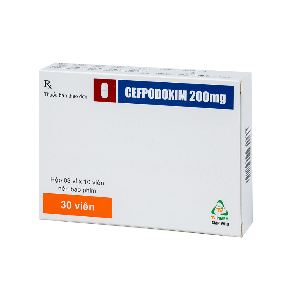 Cefpodoxim 200mg TV.Pharm (H/30v)