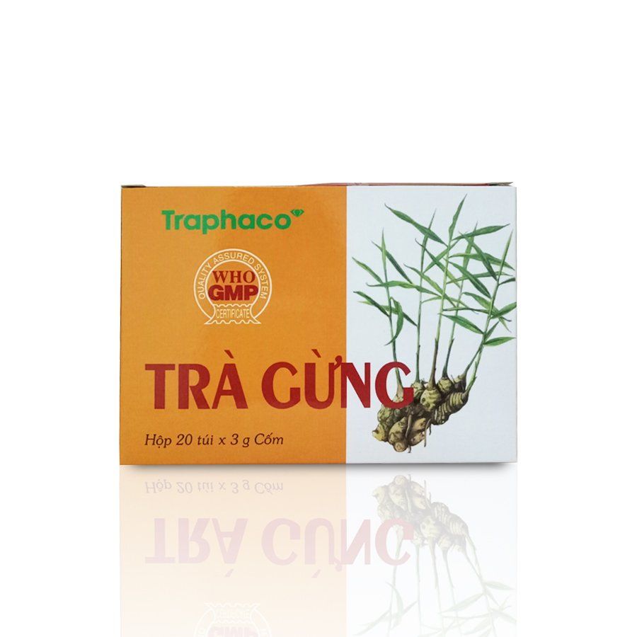 Trà Gừng Traphaco (Hộp/20túi/3g) TO date 08/2024