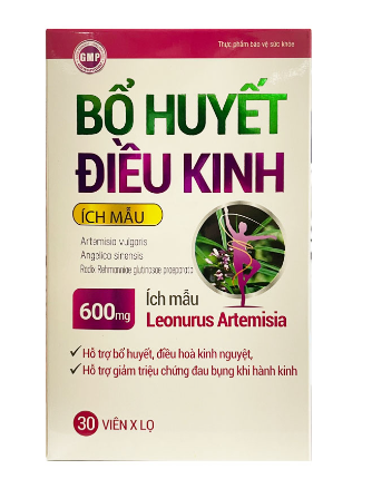 Bổ huyết điều kinh ích mẫu Tradiphar (Lọ/30v)