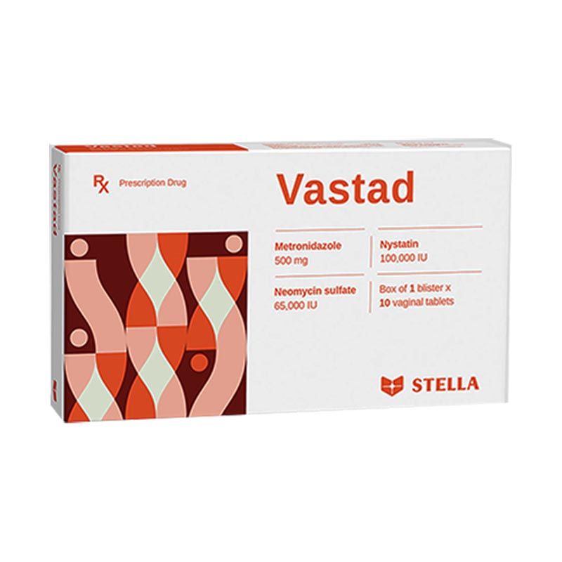 Vastad Metronidazole 500mg Viên Đặt Stella (H/10v) date 4/2025