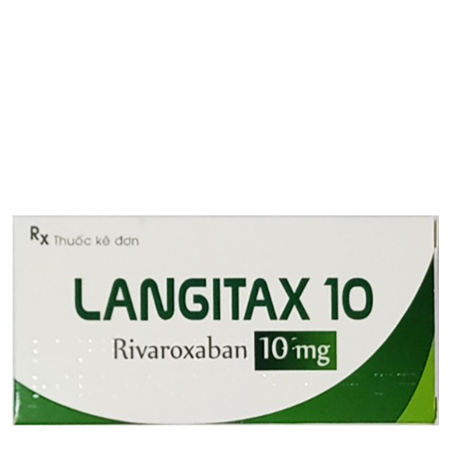 Langitax 10 Rivaroxaban 10 mg Phong Phú (H/14v)