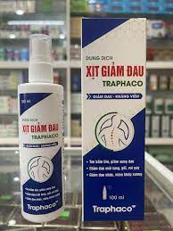 Dung Dịch Xịt Giảm Đau Traphaco (L/100ml)