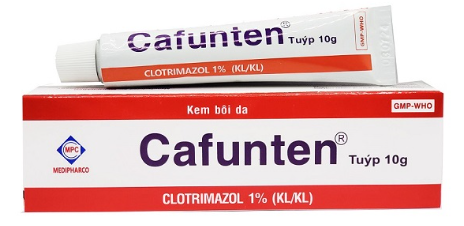 Cafunten clotrimazol 1% kem bôi trị nấm Medipharco (Cọc/10tuýp)