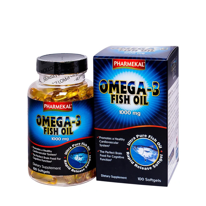 Omega 3 Fish Oil 1000mg Pharmekal (Lọ/100v)